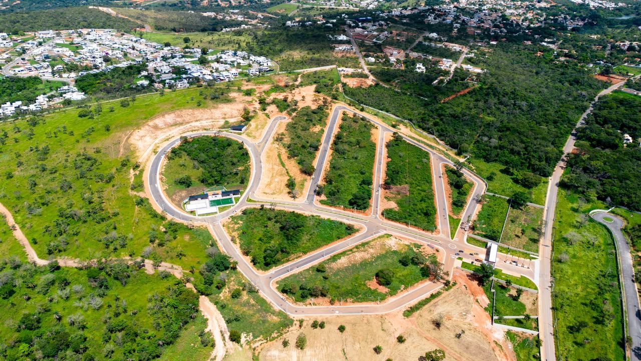 Vista aérea do Retiro das Águas